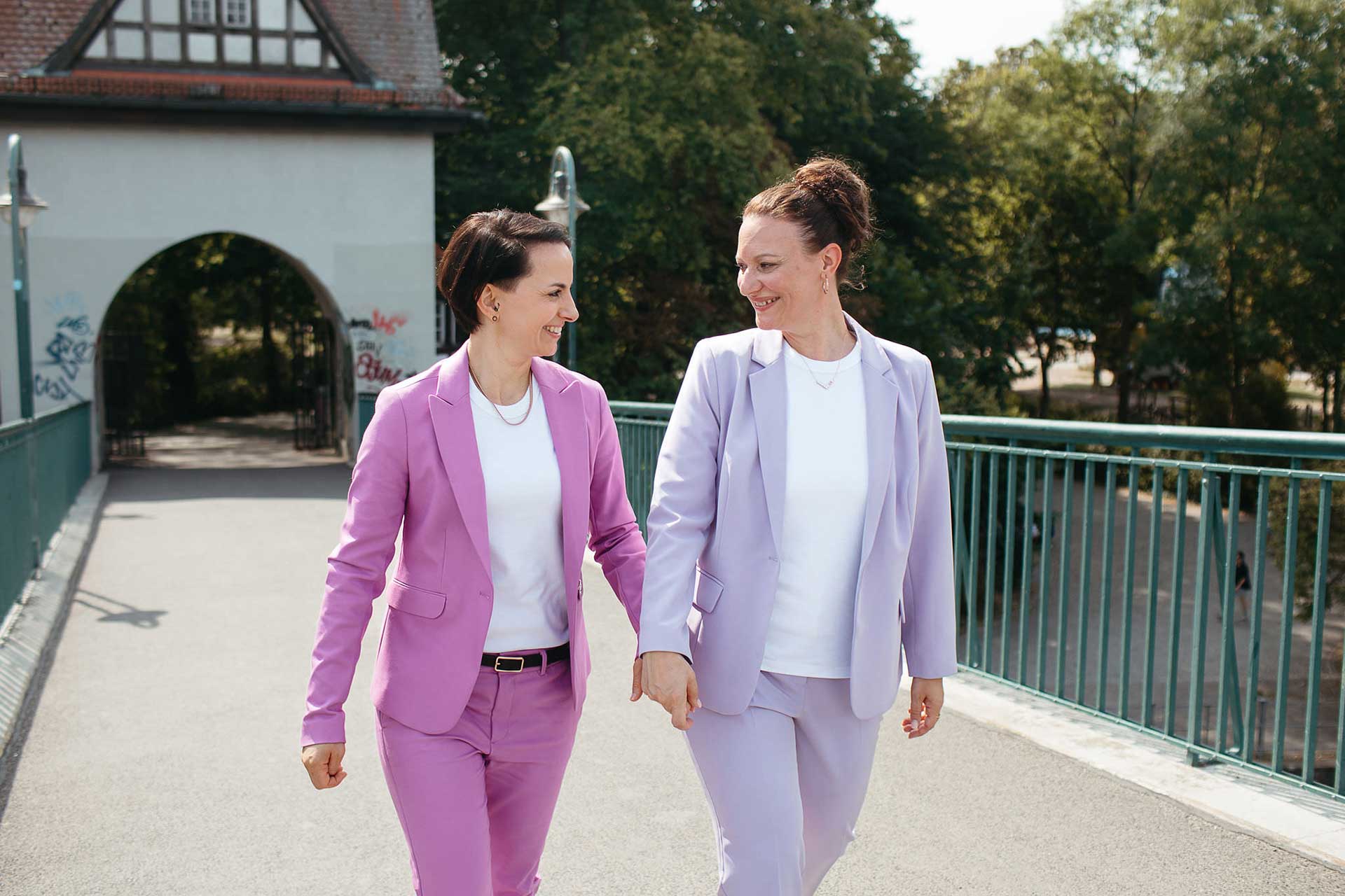 Frisch verheiratet – und strahlend glücklich