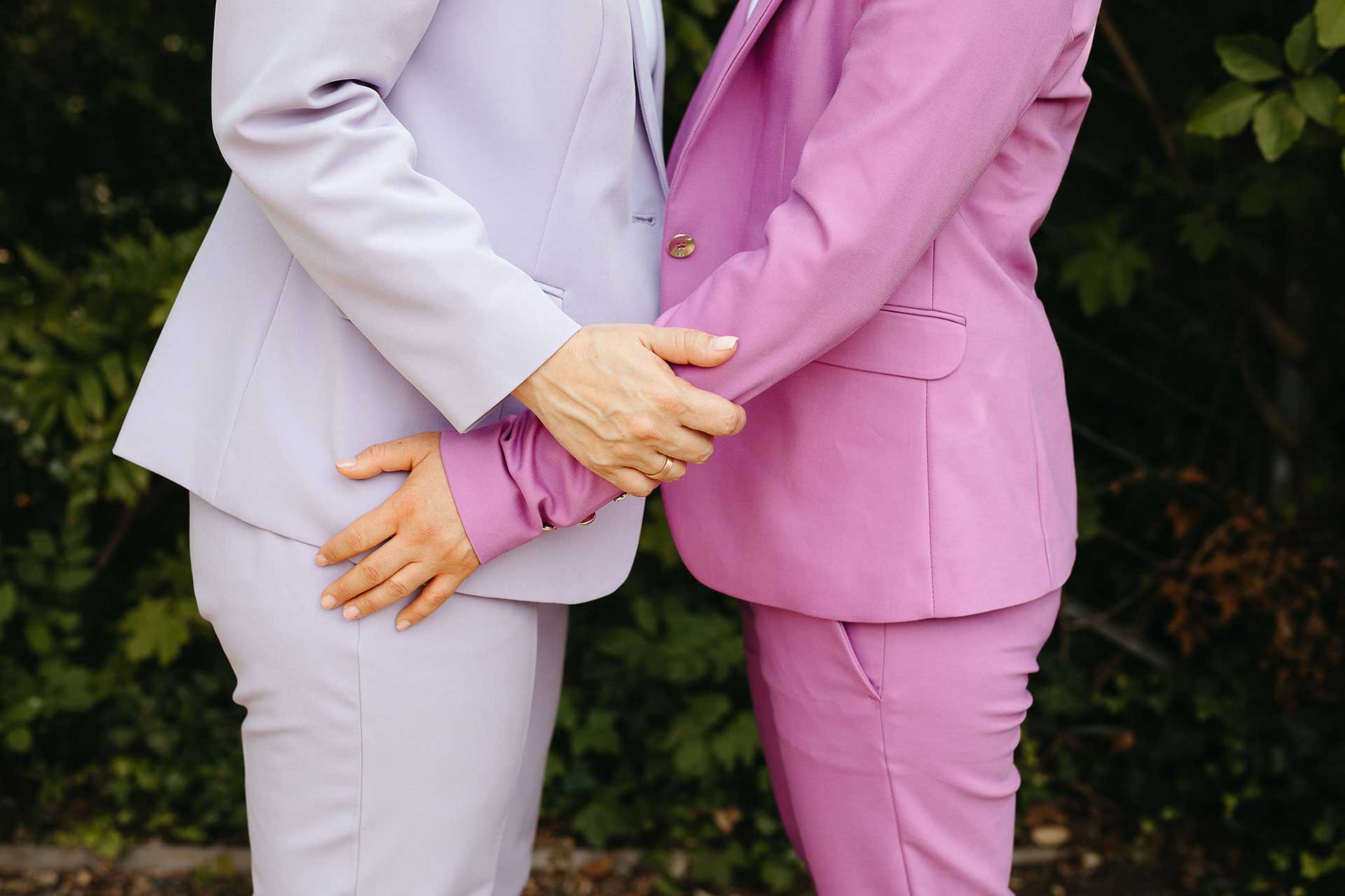 Detailfoto der Umarmunrg