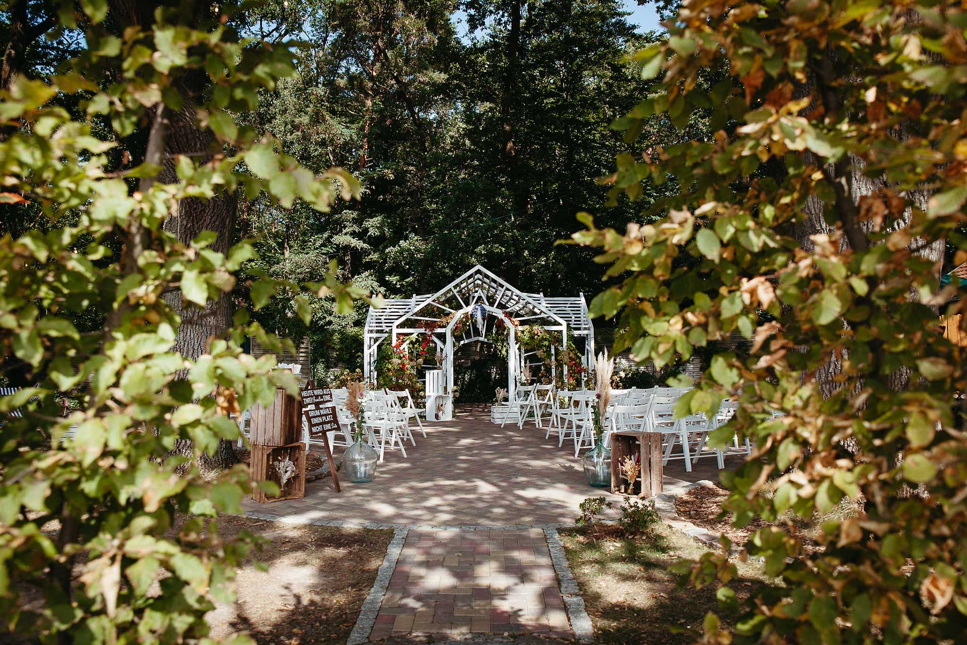 Hochzeitslocation und Freie Trauung Strandbad Wendenschloss