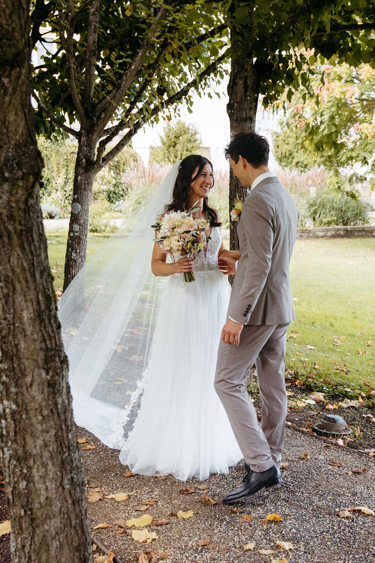 Emotionaler First Look im Schloss und Gut Liebenberg